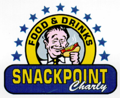 FOOD & DRINKS SNACKPOINT Charly Logo (DPMA, 04/16/1998)