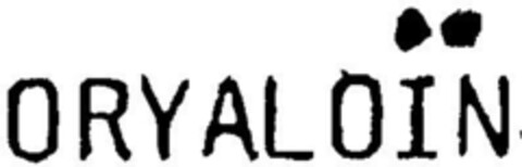 ORYALOïN Logo (DPMA, 25.06.1998)