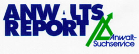 ANWALTS REPORT Anwalt-Suchservice Logo (DPMA, 10.04.1999)