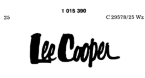 Lee Cooper Logo (DPMA, 08.08.1980)