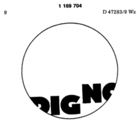 DIGNO Logo (DPMA, 14.11.1989)
