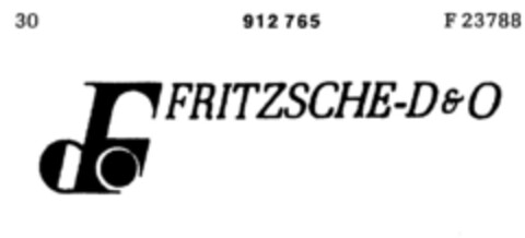 FRITZSCHE-DO (D&O) Logo (DPMA, 26.09.1972)