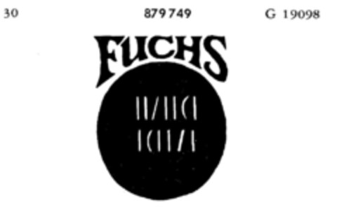 FUCHS Logo (DPMA, 30.09.1969)