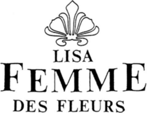 LISA FEMME DES FLEURS Logo (DPMA, 05/11/1989)