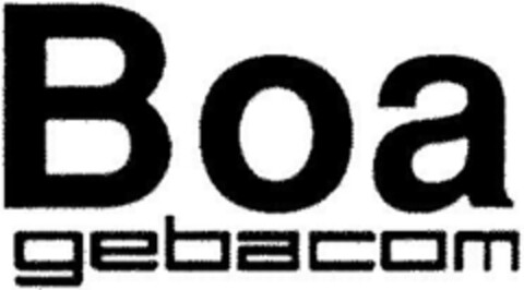 Boa gebacom Logo (DPMA, 02.04.1994)