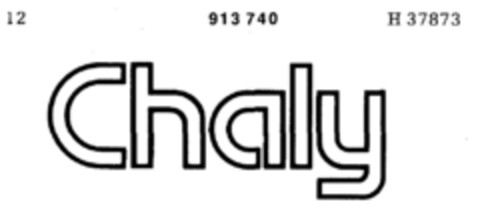 Chaly Logo (DPMA, 09.01.1973)