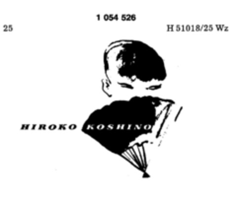 HIROKO KOSHINO Logo (DPMA, 03.03.1983)