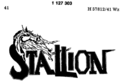 STALLION Logo (DPMA, 20.05.1987)