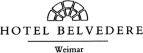 HOTEL BELVEDERE Logo (DPMA, 20.02.1991)