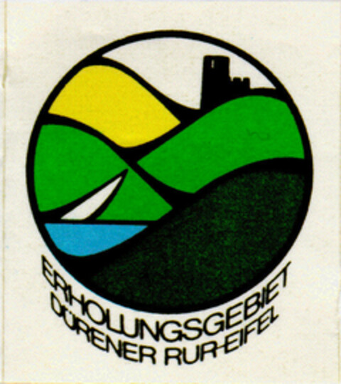 ERHOLUNGSGEBIET DÜRENER RUR-EIFEL Logo (DPMA, 25.09.1980)