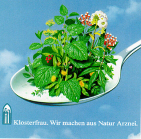 Klosterfrau Wir machen aus Natur Arznei Logo (DPMA, 24.01.1986)