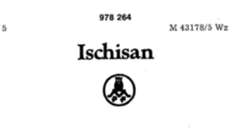 Ischisan Logo (DPMA, 14.05.1977)