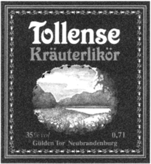 Tollense Kräuterlikör Logo (DPMA, 02.12.1992)