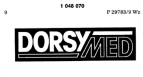 DORSY MED Logo (DPMA, 11.11.1982)