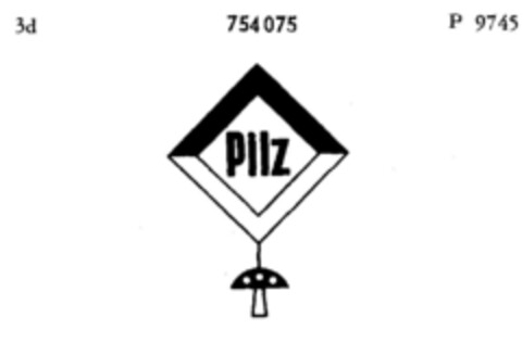 Pilz Logo (DPMA, 19.08.1960)