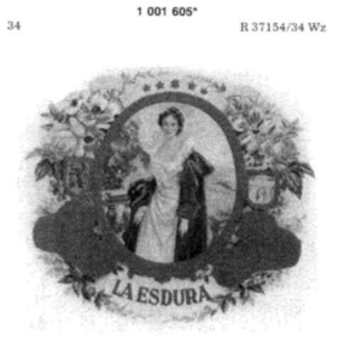 LA ESDURA Logo (DPMA, 06.11.1979)