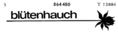 blütenhauch Logo (DPMA, 30.09.1968)