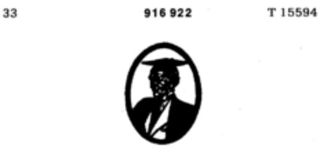916922 Logo (DPMA, 30.03.1973)