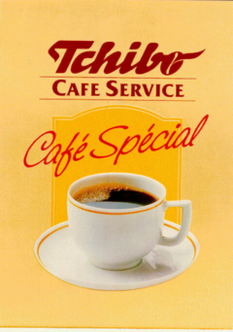 Tchibo CAFE SERVICE Café Spécial Logo (DPMA, 10/14/1991)
