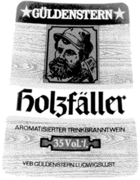 Güldenstern Holzfäller Logo (DPMA, 12.10.1976)