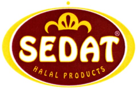 SEDAT HALAL PRODUCTS Logo (DPMA, 28.05.2008)