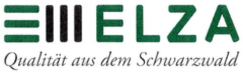 ELZA Qualität aus dem Schwarzwald Logo (DPMA, 29.03.2011)