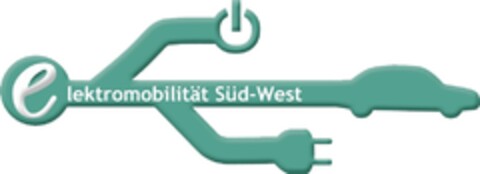 elektromobilität Süd-West Logo (DPMA, 15.08.2011)
