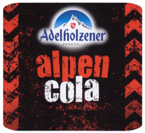 Adelholzener ALPENQUELLE alpen cola Logo (DPMA, 10.07.2012)