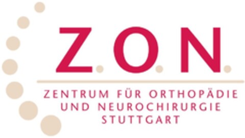 Z.O.N. ZENTRUM FÜR ORTHOPÄDIE UND NEUROCHIRURGIE STUTTGART Logo (DPMA, 10/22/2014)