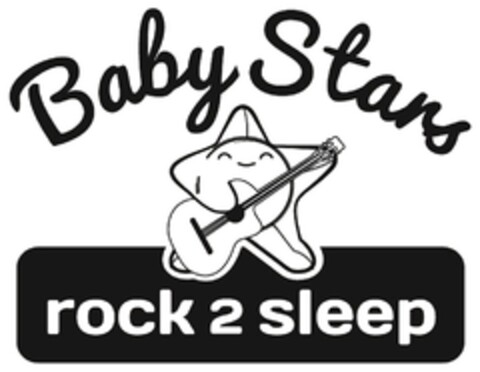 Baby Stars rock 2 sleep Logo (DPMA, 06.08.2014)