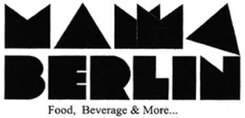 MAMA BERLIN Food, Beverage & More... Logo (DPMA, 30.12.2014)