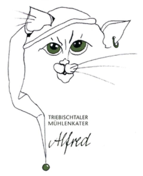 TRIEBISCHTALER MÜHLENKATER Alfred Logo (DPMA, 21.04.2015)