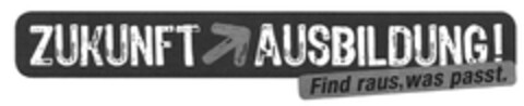 ZUKUNFT AUSBILDUNG! Find raus, was passt. Logo (DPMA, 02.05.2016)