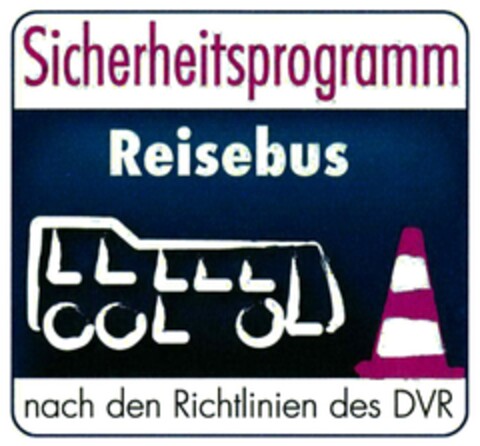 Sicherheitsprogramm Reisebus nach den Richtlinien des DVR Logo (DPMA, 06.10.2016)