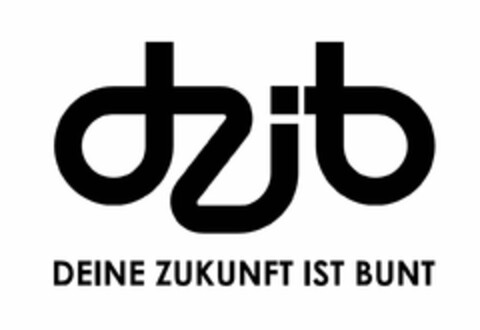 dzib DEINE ZUKUNFT IST BUNT Logo (DPMA, 02/21/2019)