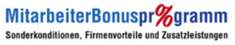 MitarbeiterBonusprogramm Sonderkonditionen, Firmenvorteile und Zusatzleistungen Logo (DPMA, 13.03.2019)
