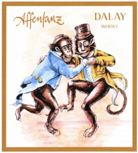 Affentanz DALAY WHISKY Logo (DPMA, 03/11/2022)