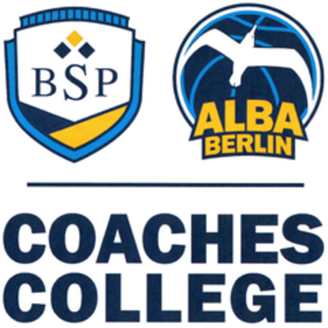 BSP ALBA BERLIN COACHES COLLEGE Logo (DPMA, 12.08.2022)