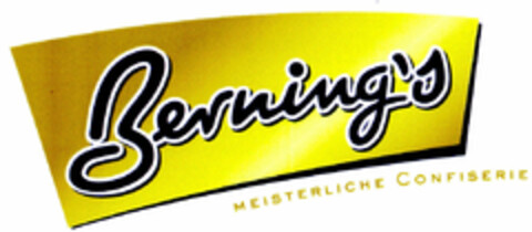 Berning's MEISTERLICHE CONFISERIE Logo (DPMA, 24.05.2002)