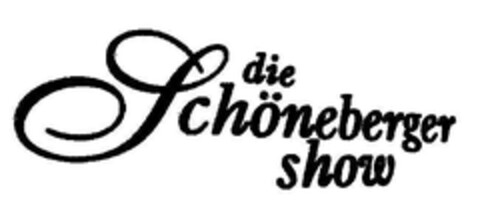 die Schöneberger Show Logo (DPMA, 11/19/2002)