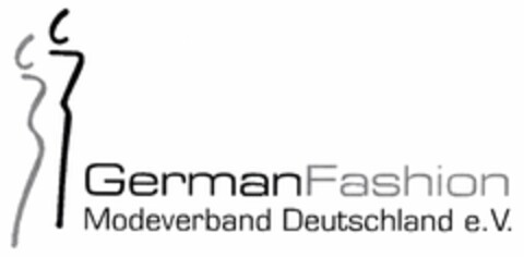 GermanFashion Modeverband Deutschland e.V. Logo (DPMA, 25.07.2003)