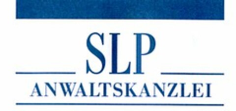 SLP ANWALTSKANZLEI Logo (DPMA, 10/27/2003)