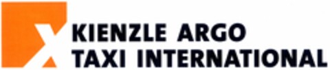 KIENZLE ARGO TAXI INTERNATIONAL Logo (DPMA, 14.01.2005)