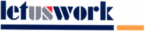 letuswork Logo (DPMA, 19.01.2005)