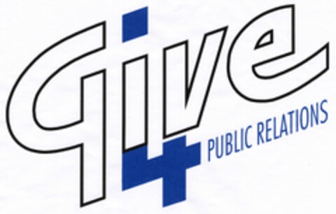 Give 4 PUBLIC RELATIONS Logo (DPMA, 29.09.2006)