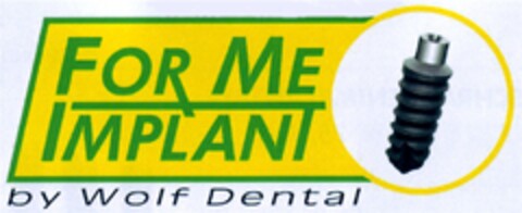 FOR ME IMPLANT Logo (DPMA, 07/03/2007)