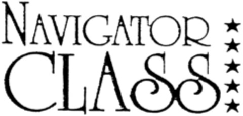 NAVIGATOR CLASS Logo (DPMA, 20.03.1997)