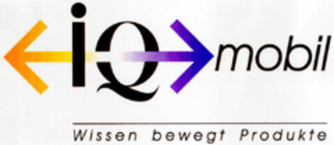 iQ mobil Logo (DPMA, 27.06.1997)