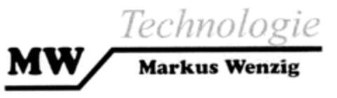 MW Technologie Markus Wenzig Logo (DPMA, 09.10.1997)