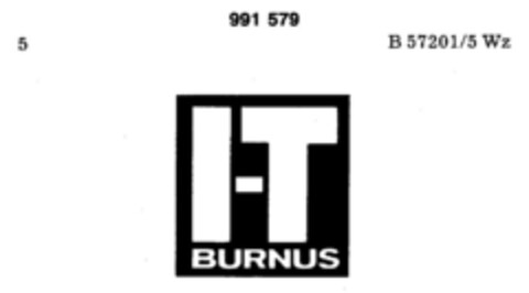 I-T BURNUS Logo (DPMA, 06.11.1976)